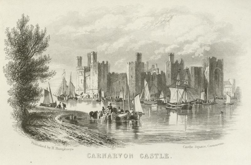 Castillo de Carnarvon, Gales del Norte de English School