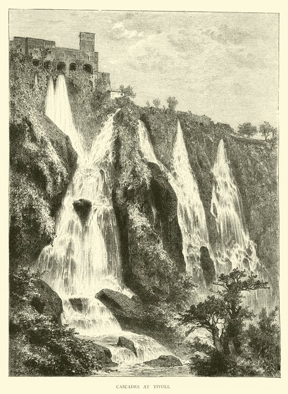 Cascadas en Tívoli de English School