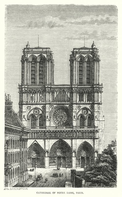 Catedral de Notre Dame, París de English School