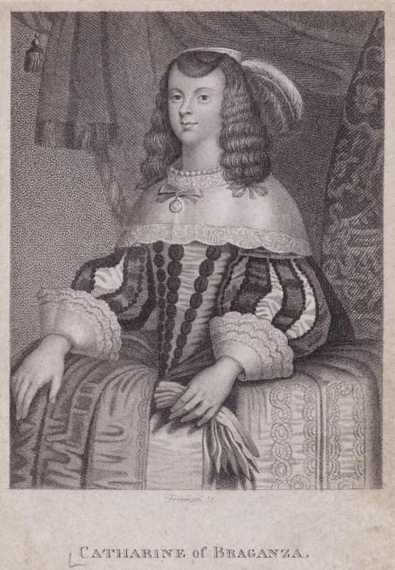 Catarina de Braganza, Reina Consorte del Rey Carlos II de English School