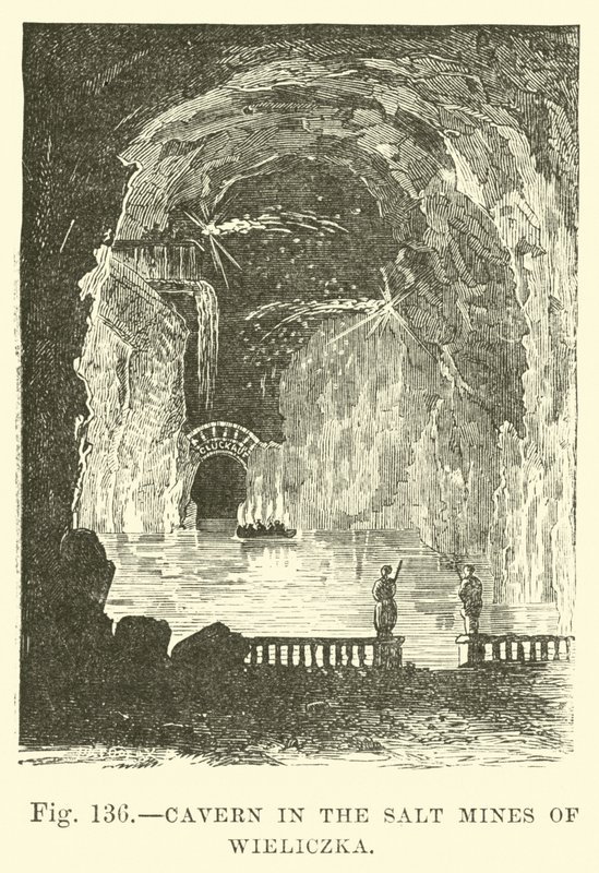 Caverna en las Minas de Sal de Wieliczka de English School