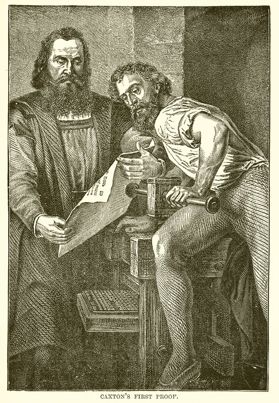 La primera prueba de Caxton de English School