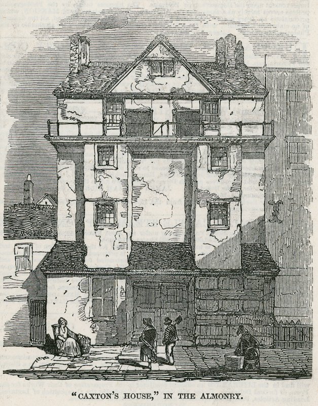 Casa de Caxton en el Almonry de English School