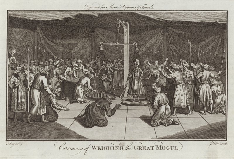 Ceremonia de pesaje del Gran Mogol de English School