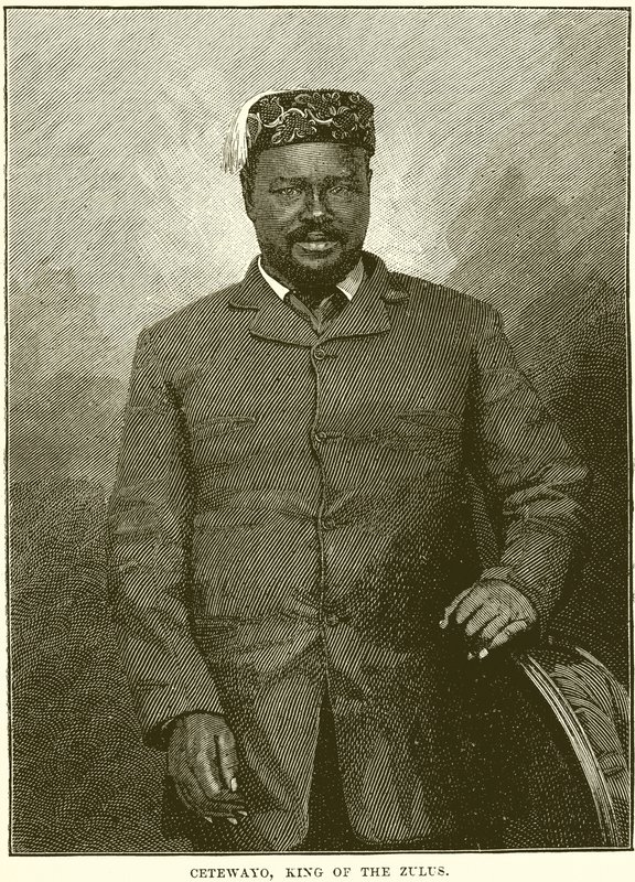 Cetewayo, Rey de los Zulúes de English School