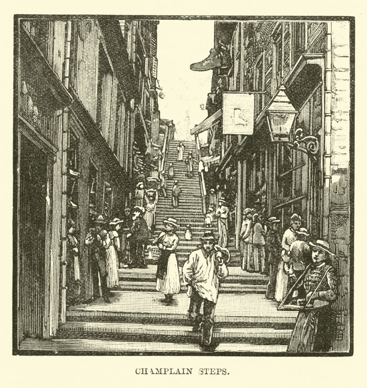 Escaleras de Champlain de English School