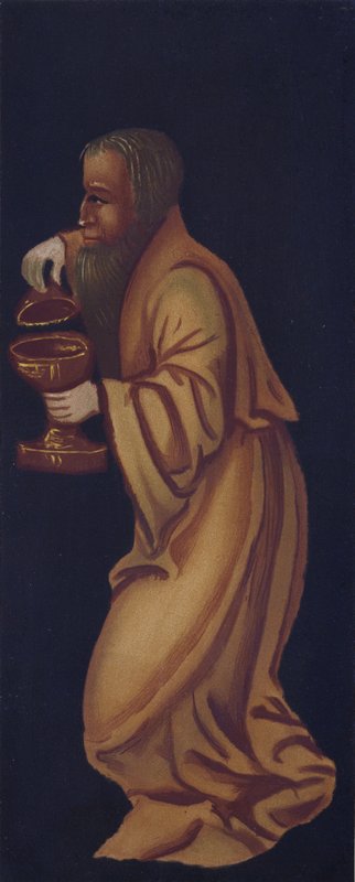 Pantalla del presbiterio de la iglesia de Plymtree de English School