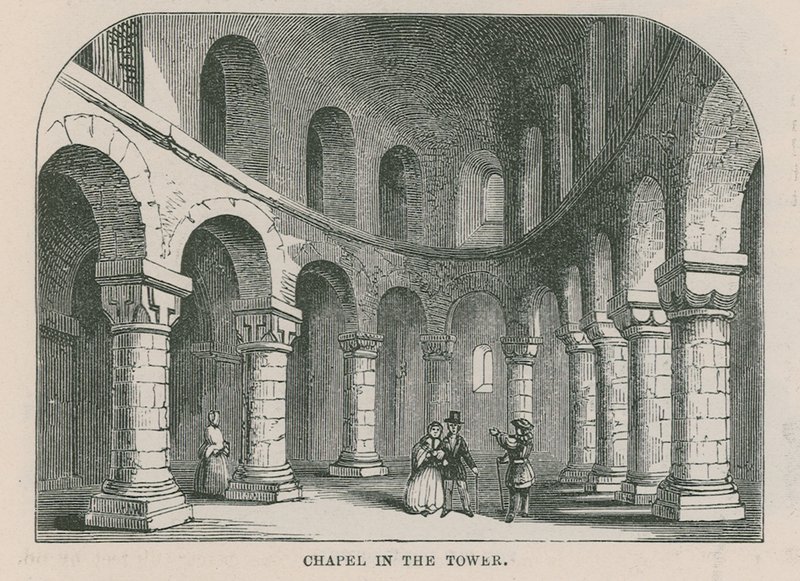 Capilla en la Torre de Londres de English School