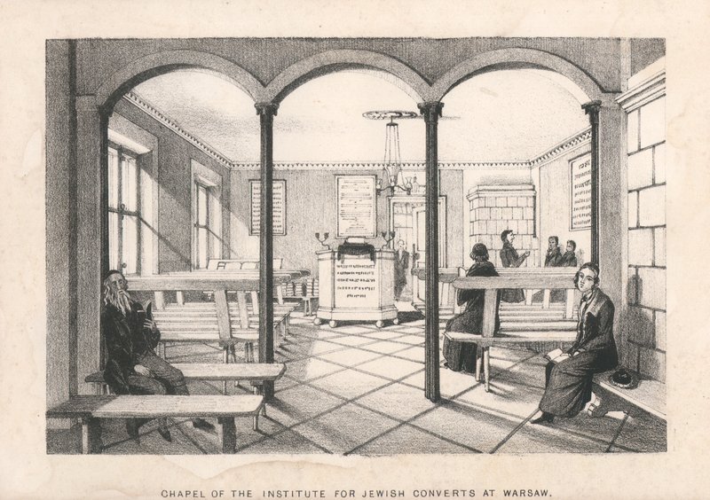 Capilla del Instituto para Convertidos Judíos en Varsovia de English School