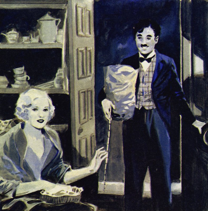Los mejores momentos de Chaplin incluyeron las películas La Quimera del Oro y Luces de la Ciudad de English School