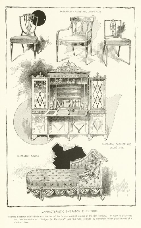 Muebles Característicos de Sheraton de English School