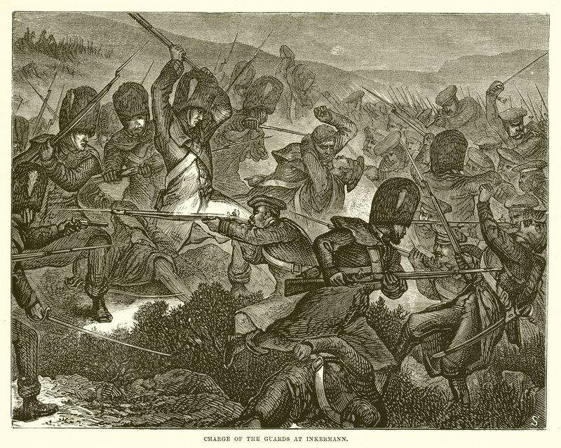 Carga de los Guardias en Inkermann de English School