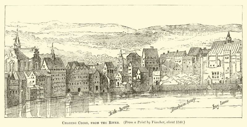Charing Cross desde el río de English School
