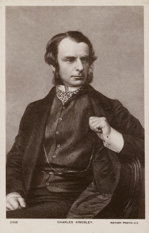 Charles Kingsley (1819-1875), clérigo, historiador y novelista inglés (litografía) de English School