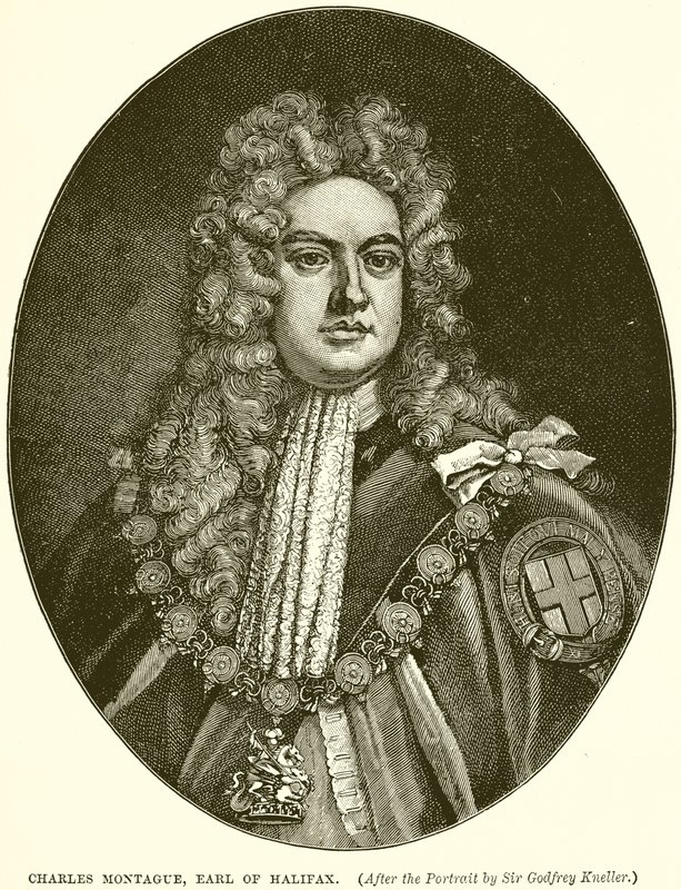 Charles Montague, Conde de Halifax de English School