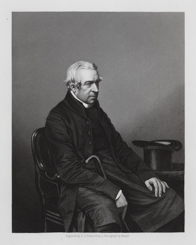 Charles Richard Sumner, clérigo inglés (grabado) de English School