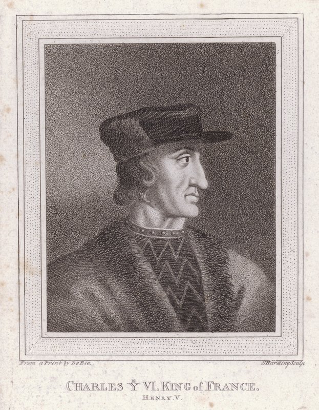 Carlos VI, Rey de Francia de English School