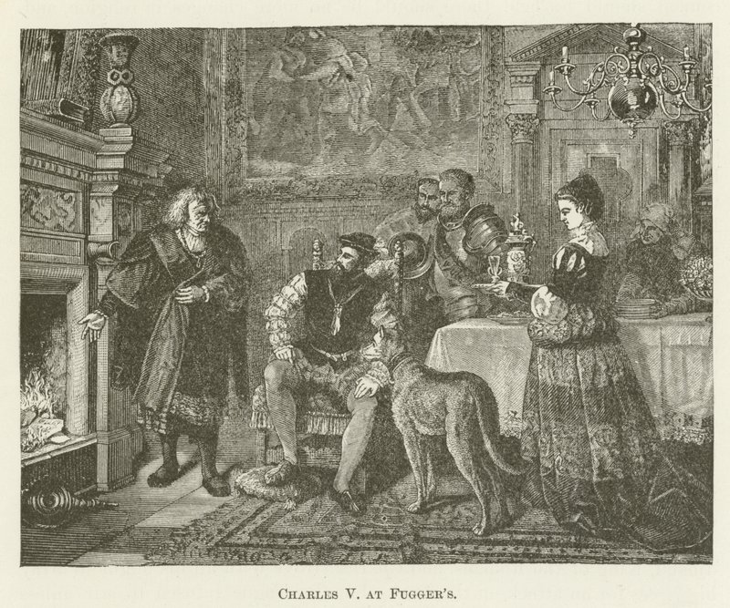 Carlos V en Fuggers de English School
