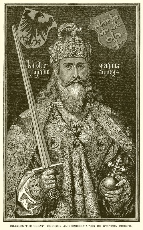 Carlos el Grande: Emperador y maestro de escuela de Europa Occidental de English School