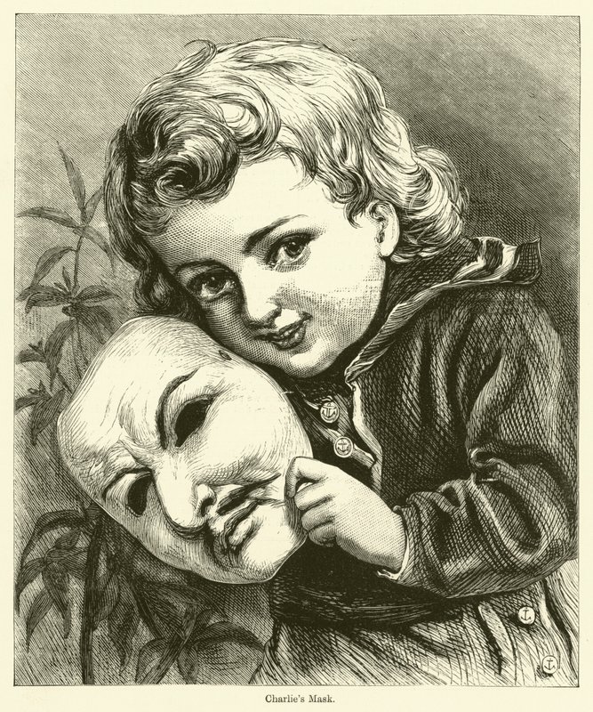 La máscara de Charlie de English School