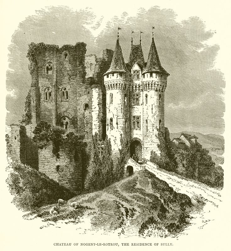 Castillo de Nogent-le-Rotrou, la Residencia de Sully de English School
