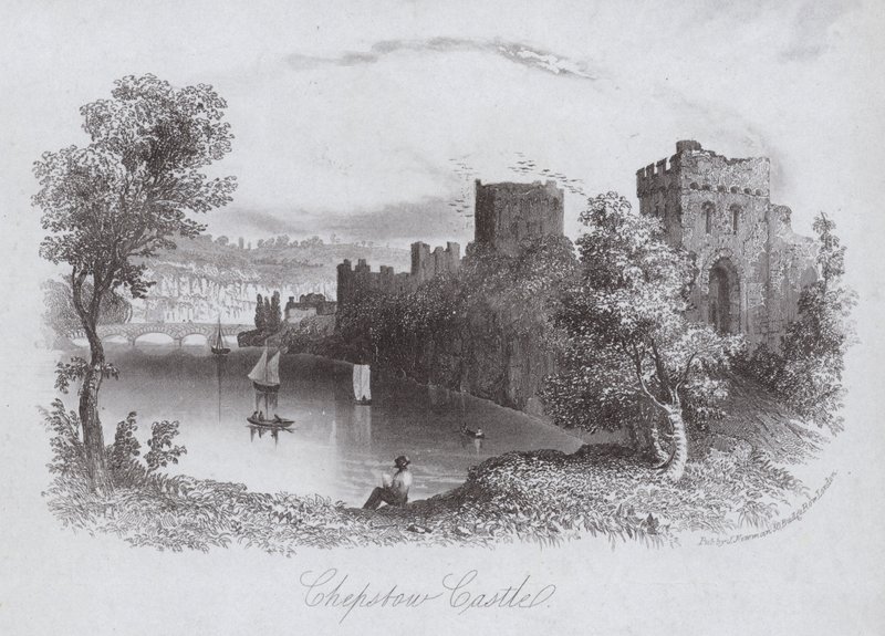 Castillo de Chepstow de English School