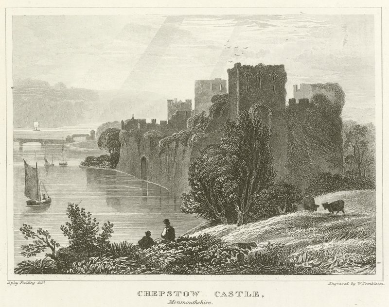 Castillo de Chepstow, Monmouthshire de English School