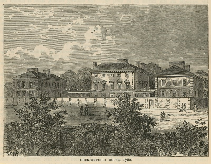 Chesterfield House, 1760 de English School