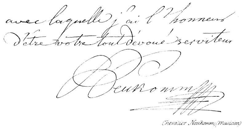 Chevalier Neukomm (músico) de English School