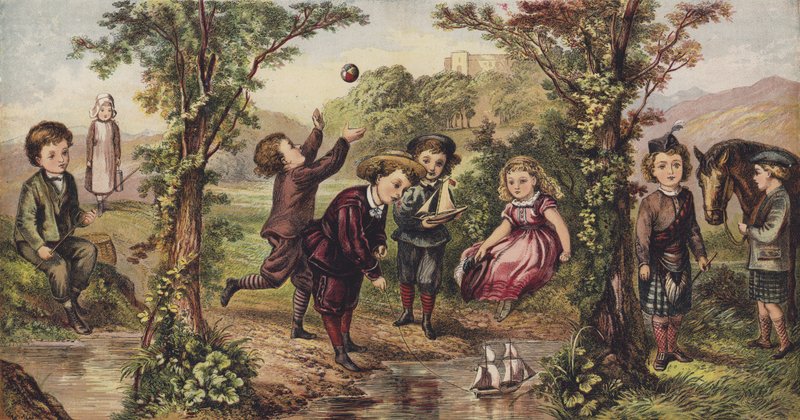 Niños de Gran Bretaña e Irlanda de English School