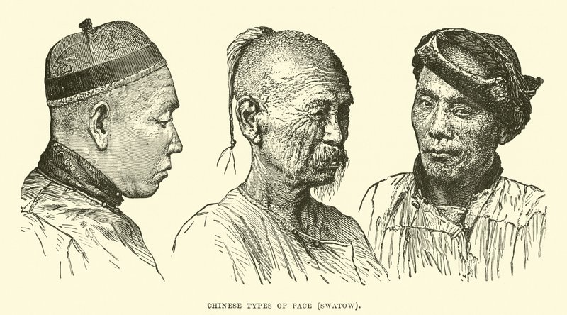 Tipos de rostro chinos, Swatow de English School