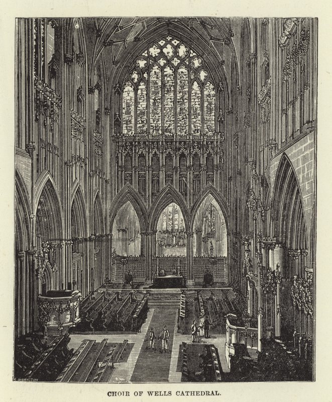 Coro de la Catedral de Wells de English School