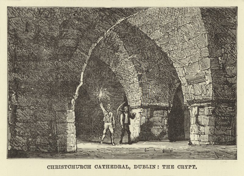 Catedral de Christchurch, Dublín, la Cripta de English School