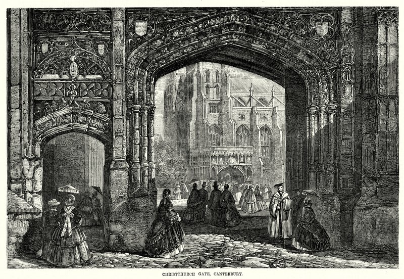 Puerta de Christchurch, Canterbury de English School