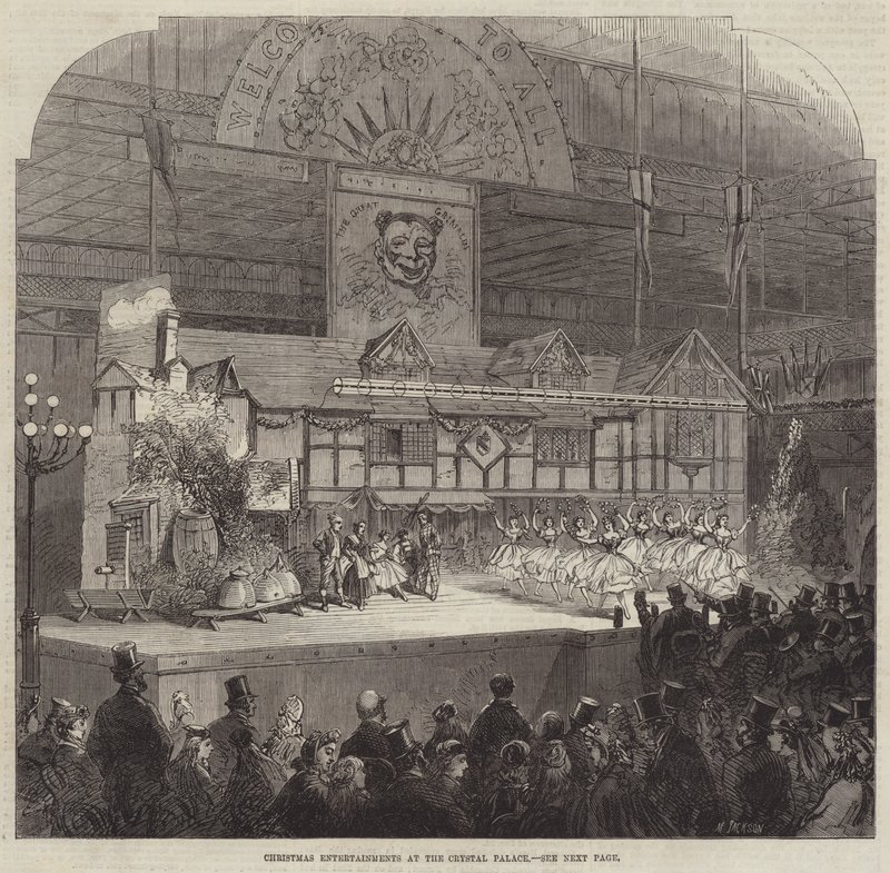 Entretenimientos navideños en el Crystal Palace de English School