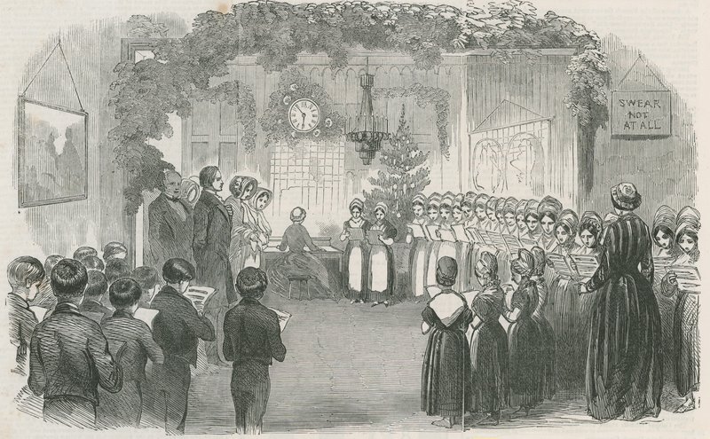 Festival navideño de las escuelas de Vintry Ward de English School