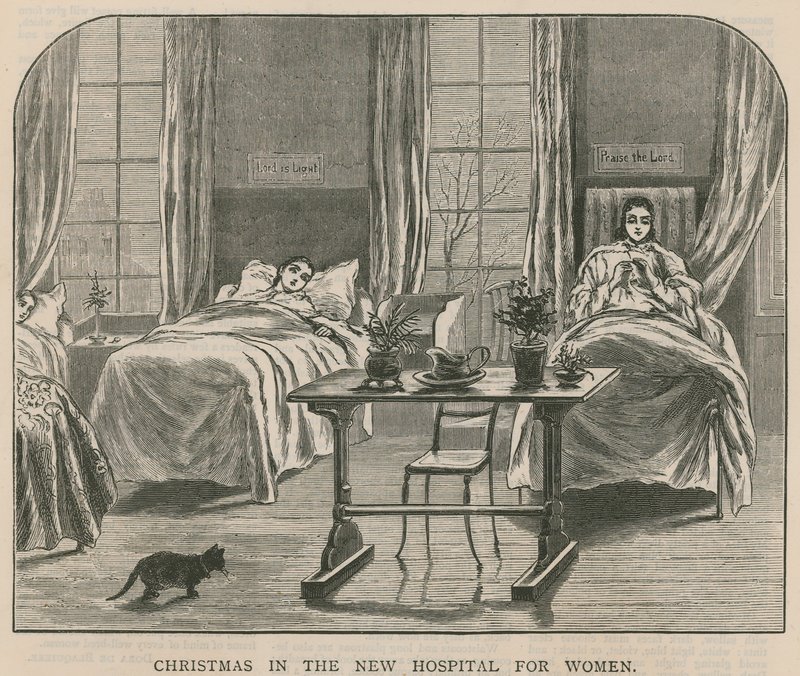 Navidad en el nuevo Hospital para Mujeres de English School