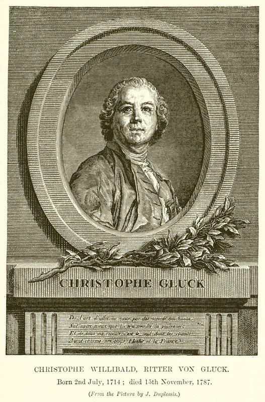 Christophe Willibald, Ritter Von Gluck de English School