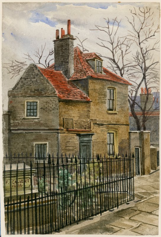 Cottage de la Iglesia, Church Passage, Cementerio de St Mary, Islington de English School