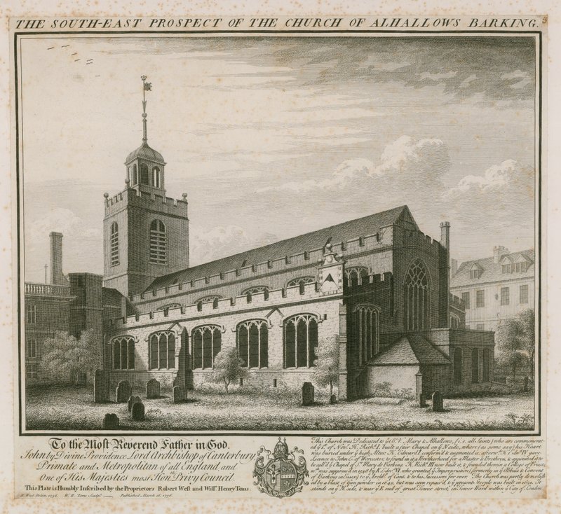 Iglesia de All Hallows Barking de English School
