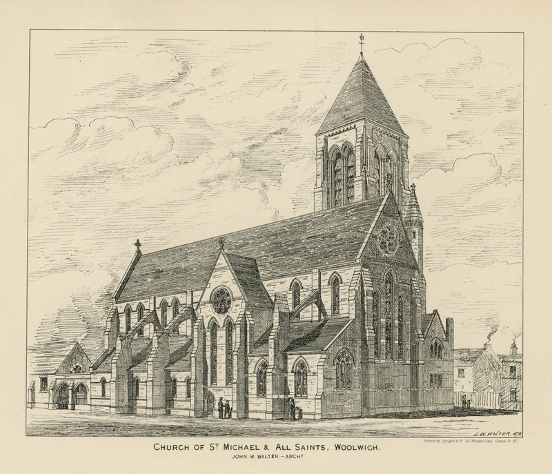 Iglesia de San Miguel y Todos los Santos en Woolwich de English School