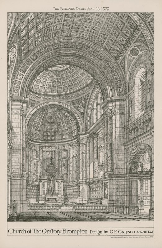 Iglesia del Oratorio en Brompton de English School
