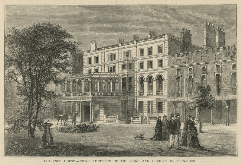 Clarence House, residencia urbana del Duque y la Duquesa de Edimburgo de English School