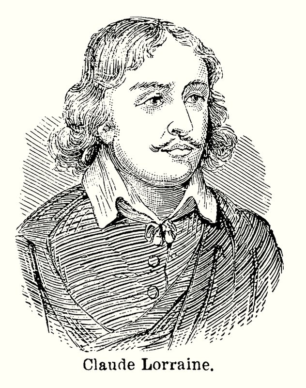 Claude Lorraine (litografía) de English School