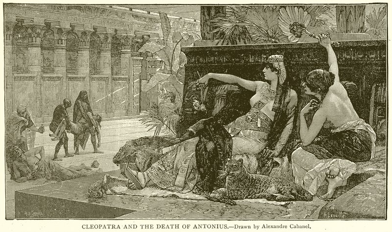 Cleopatra y la muerte de Antonio de English School