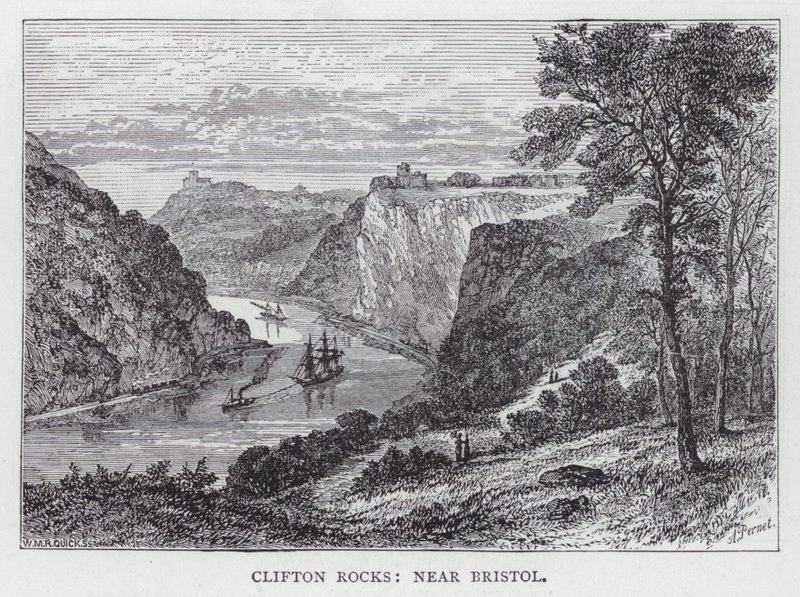 Rocas de Clifton, cerca de Bristol de English School