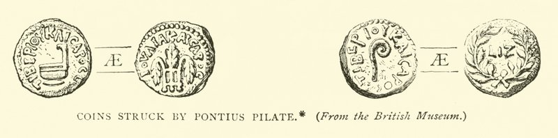 Monedas acuñadas por Poncio Pilato de English School