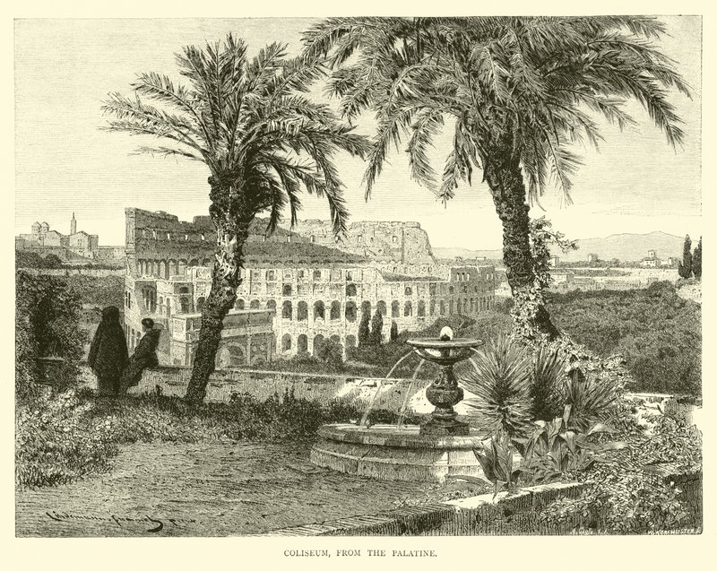 Coliseo, desde el Palatino de English School