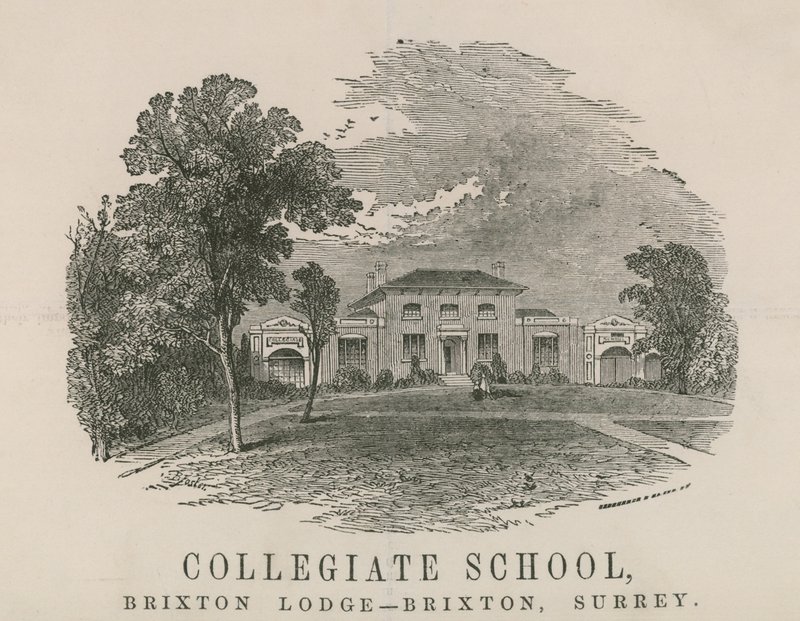 Escuela Colegiada, Brixton Lodge, Brixton, Surrey de English School