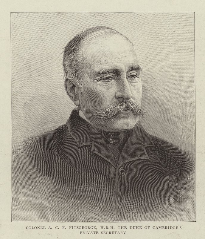 Coronel A C F Fitzgeorge, Secretario Privado de SAR el Duque de Cambridge de English School